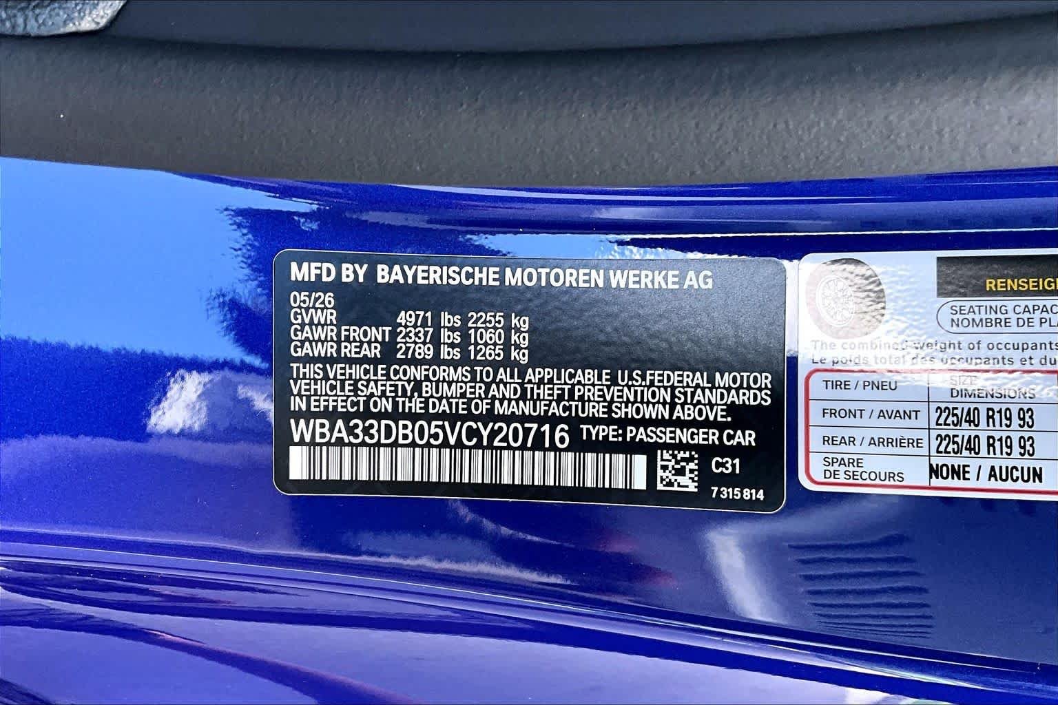 New 2027 Portimao Blue Metallic BMW 430i image 19