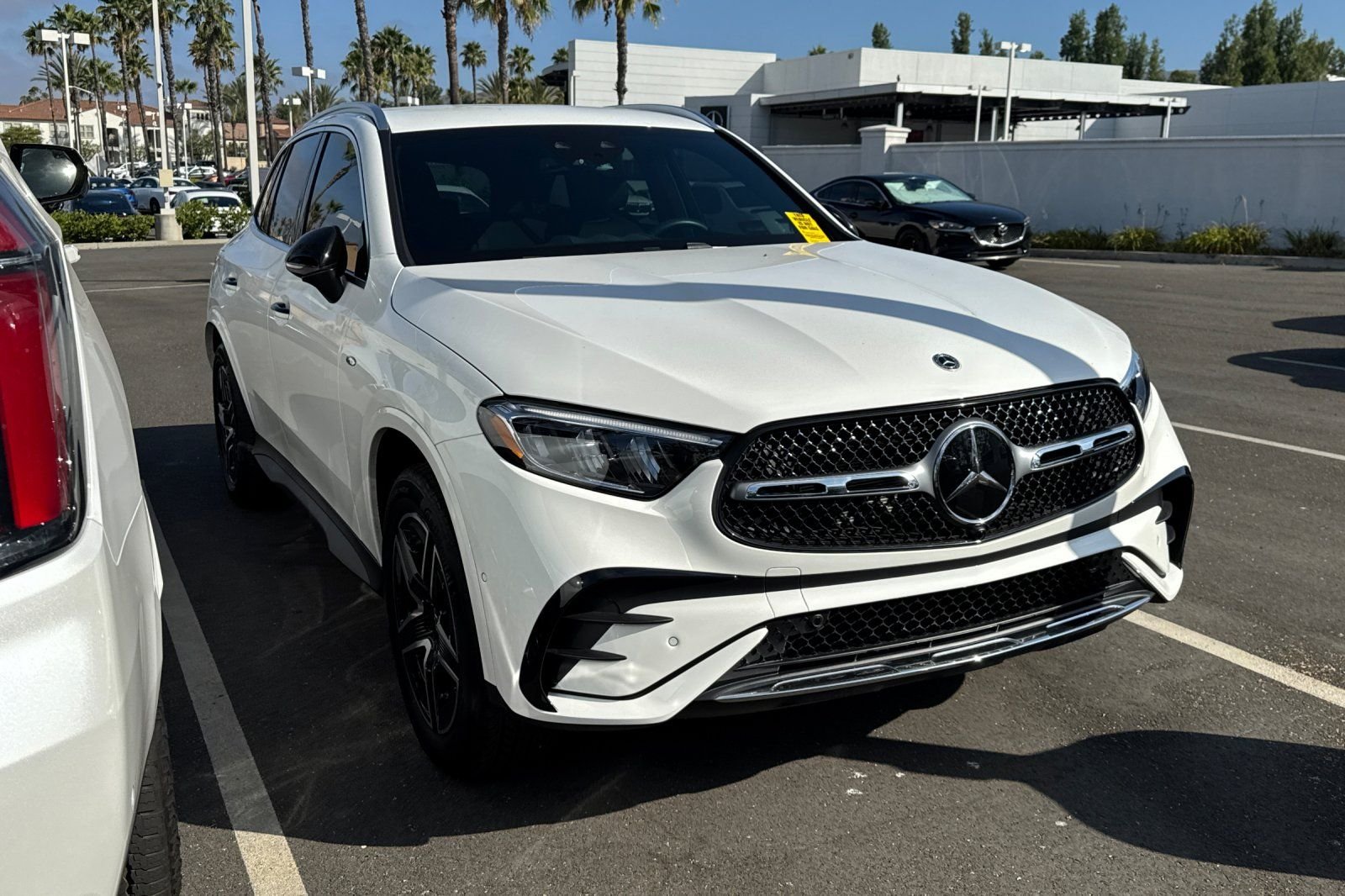 Certified Used 2025 White Mercedes-Benz GLC 350e image 3