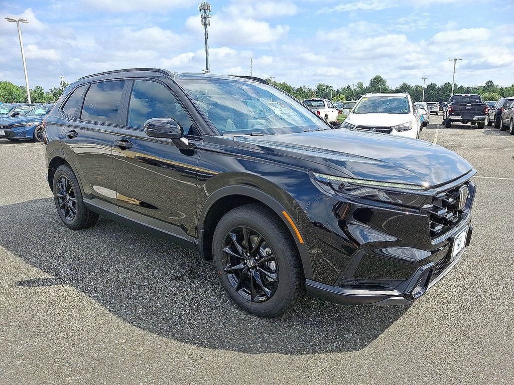 New 2027 Crystal Black Pearl Honda Sport-L Hybrid AWD image 2