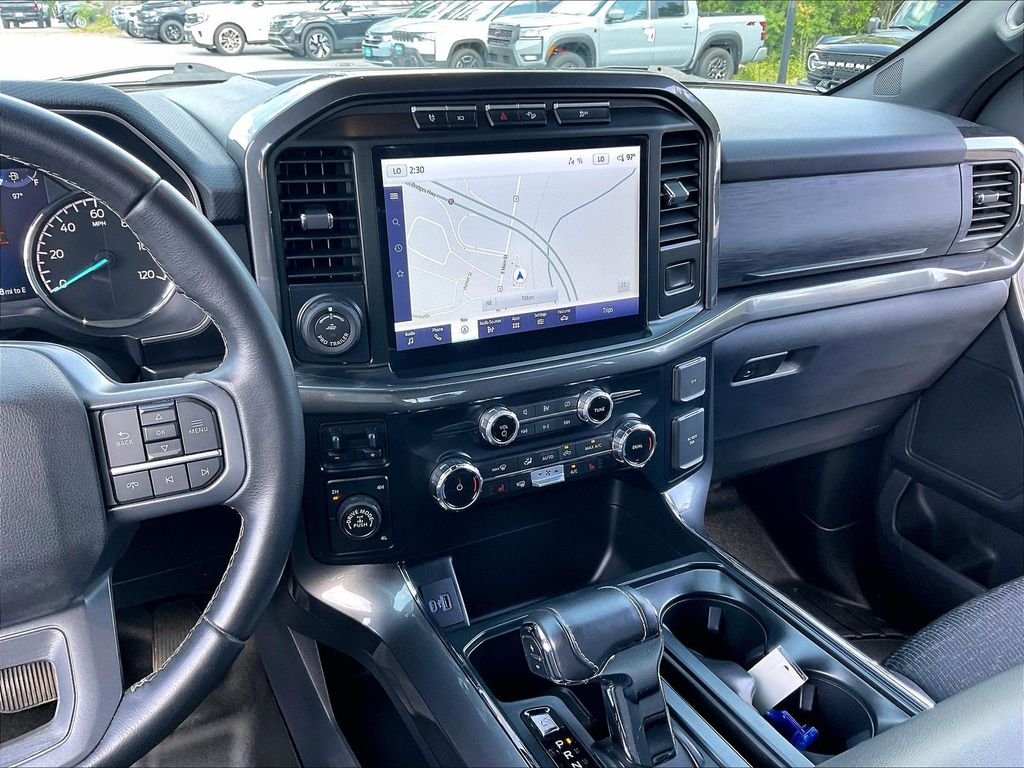 Used 2023 Carbonized Gray Metallic Ford XLT image 17