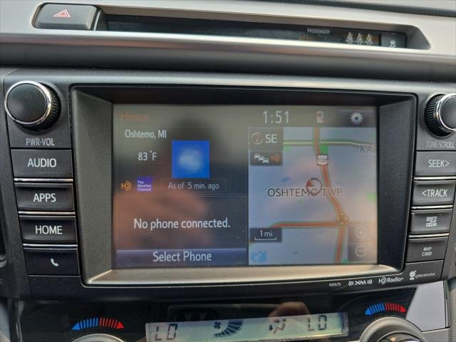 Certified Used 2018 GALACTIC AQUA Toyota Hybrid XLE image 26