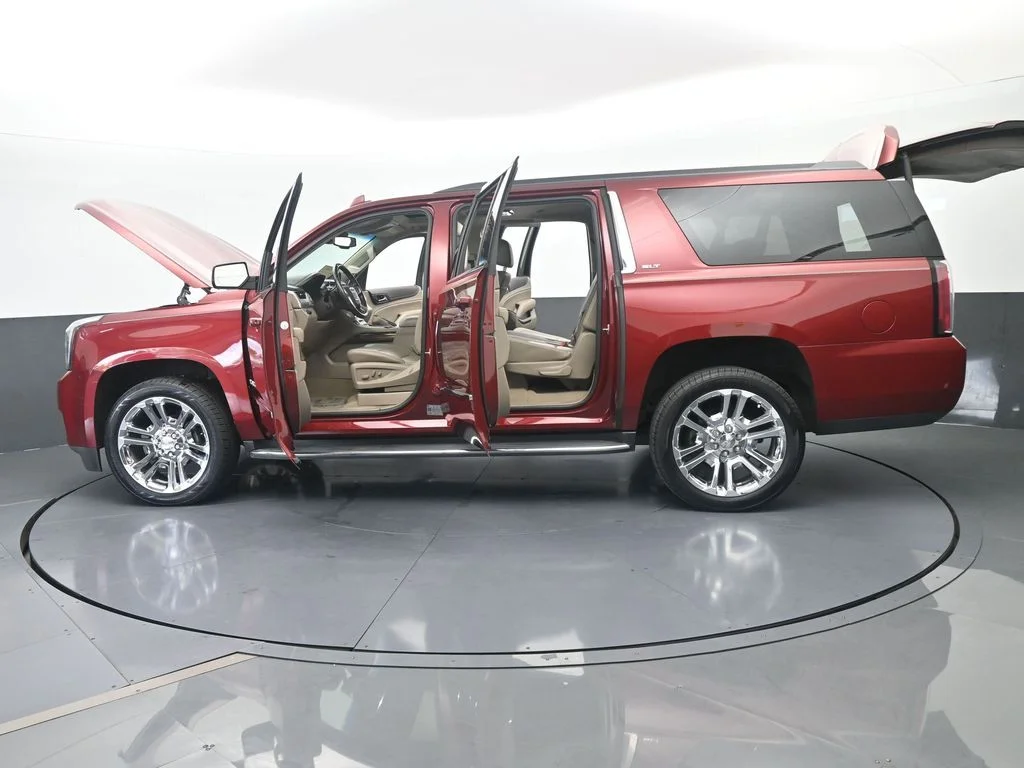 Used 2019 Crimson Red Tintcoat GMC SLT image 79