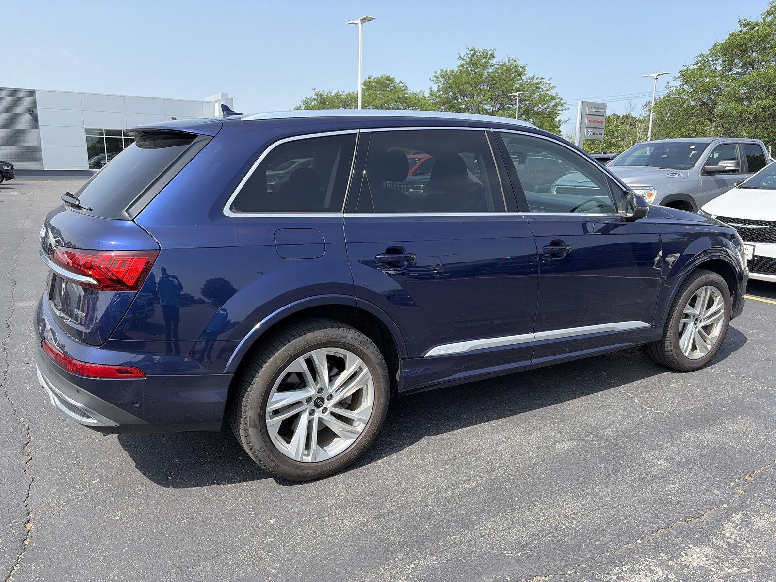 Used 2023 Navarra Blue Metallic Audi Premium Plus image 6