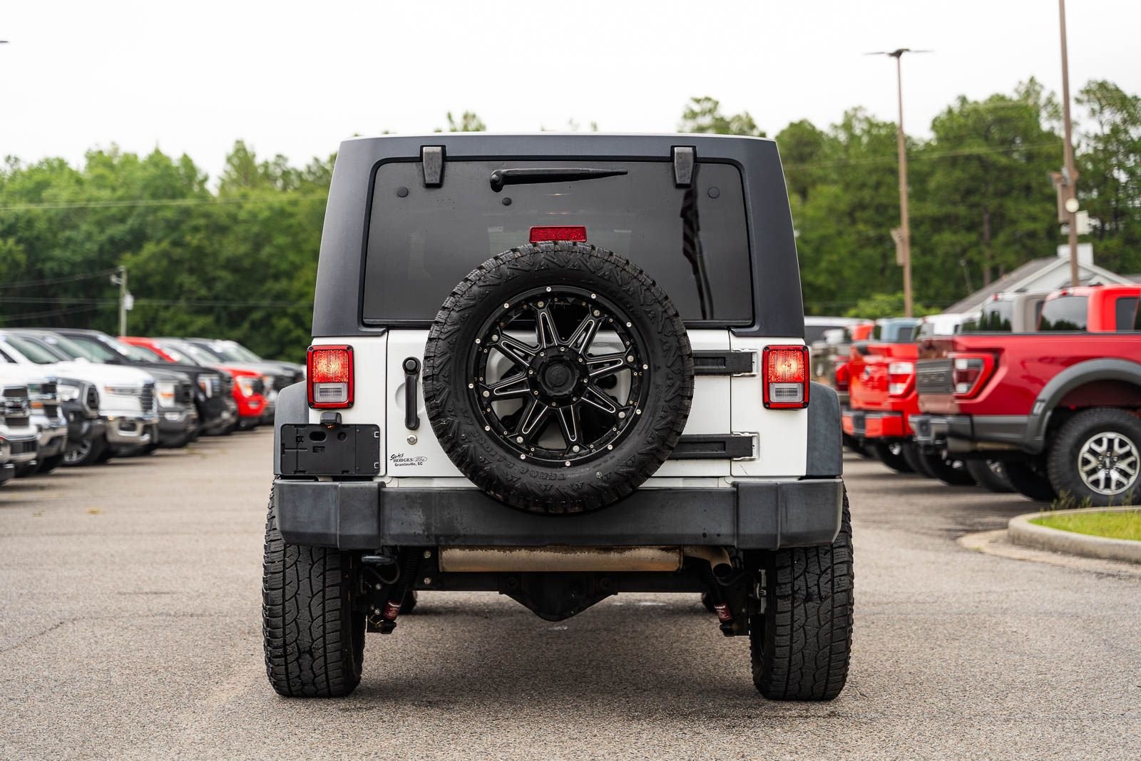 Certified Used 2018 White Jeep Unlimited Sport image 6
