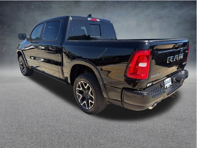 New 2027 Diamond Black Crystal Pearl-Coat Exterior Paint RAM Laramie image 5
