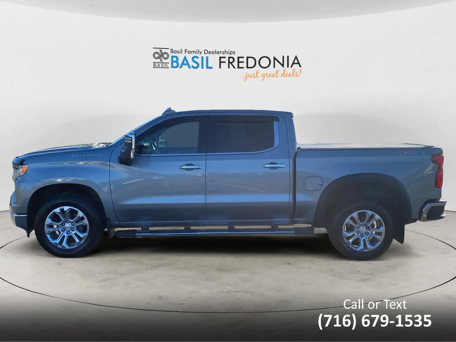 Used 2024 Sterling Gray Metallic Chevrolet LTZ image 2