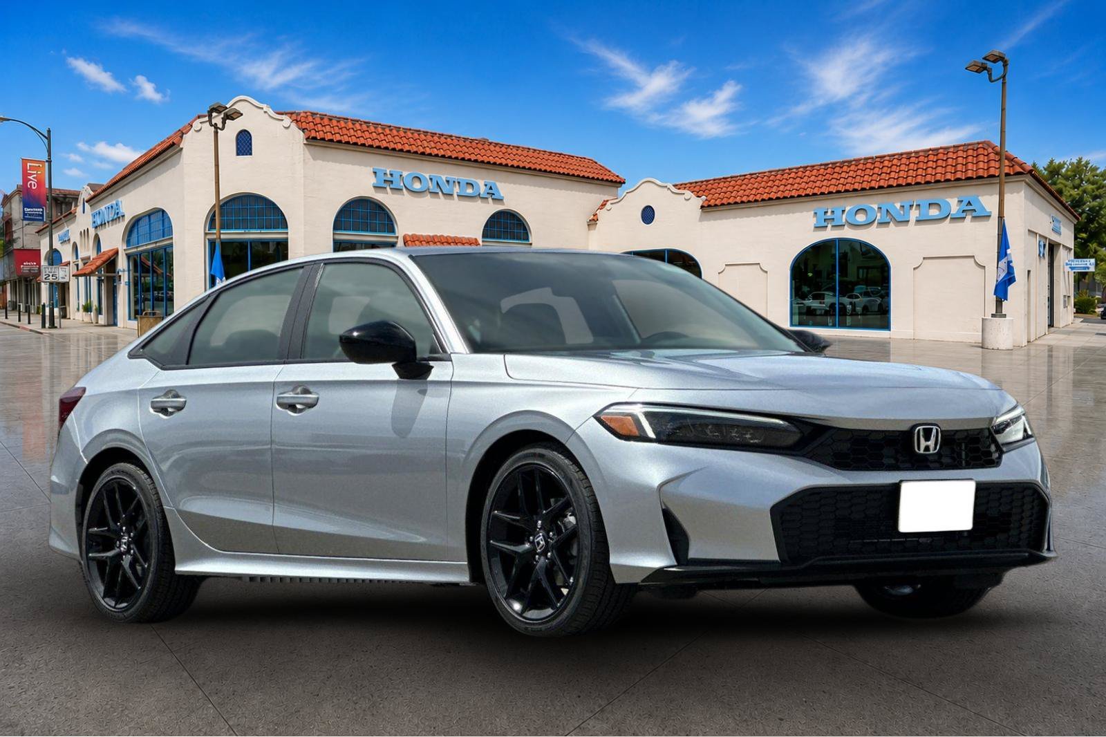 Certified Used 2026 Solar Silver Metallic Honda Sport image 2