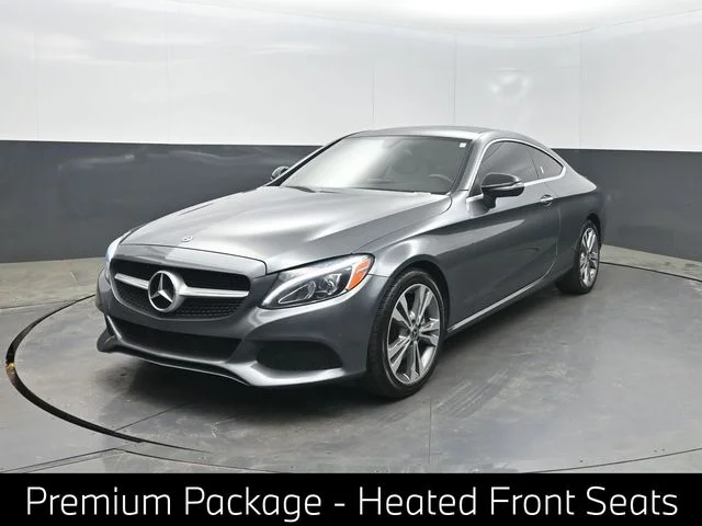 Used 2018 Gray Mercedes-Benz C 300 image 1