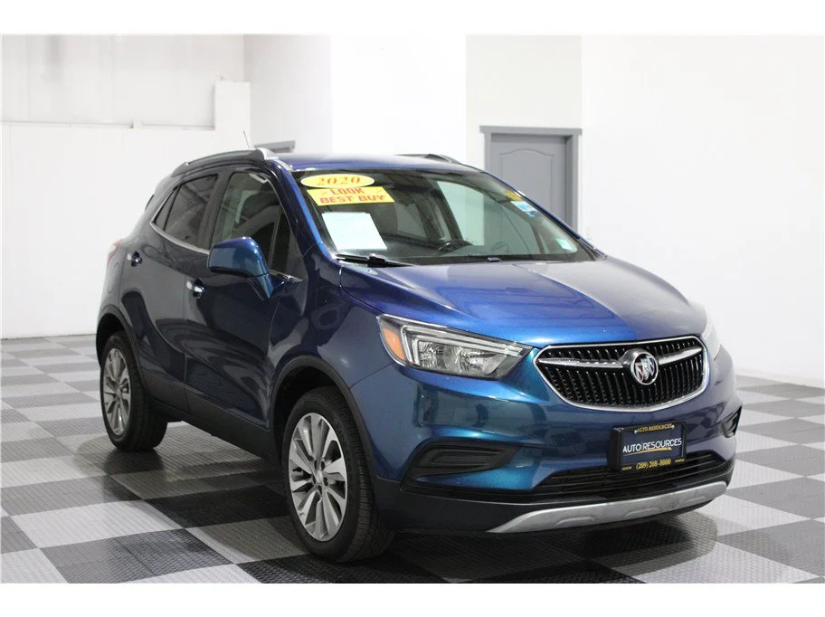 Used 2020 Deep Azure Metallic Buick Preferred image 3