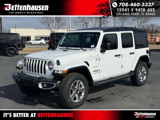 Certified Pre-Owned 2022 Jeep Wrangler Unlimited Sahara With Navigation & 4WD