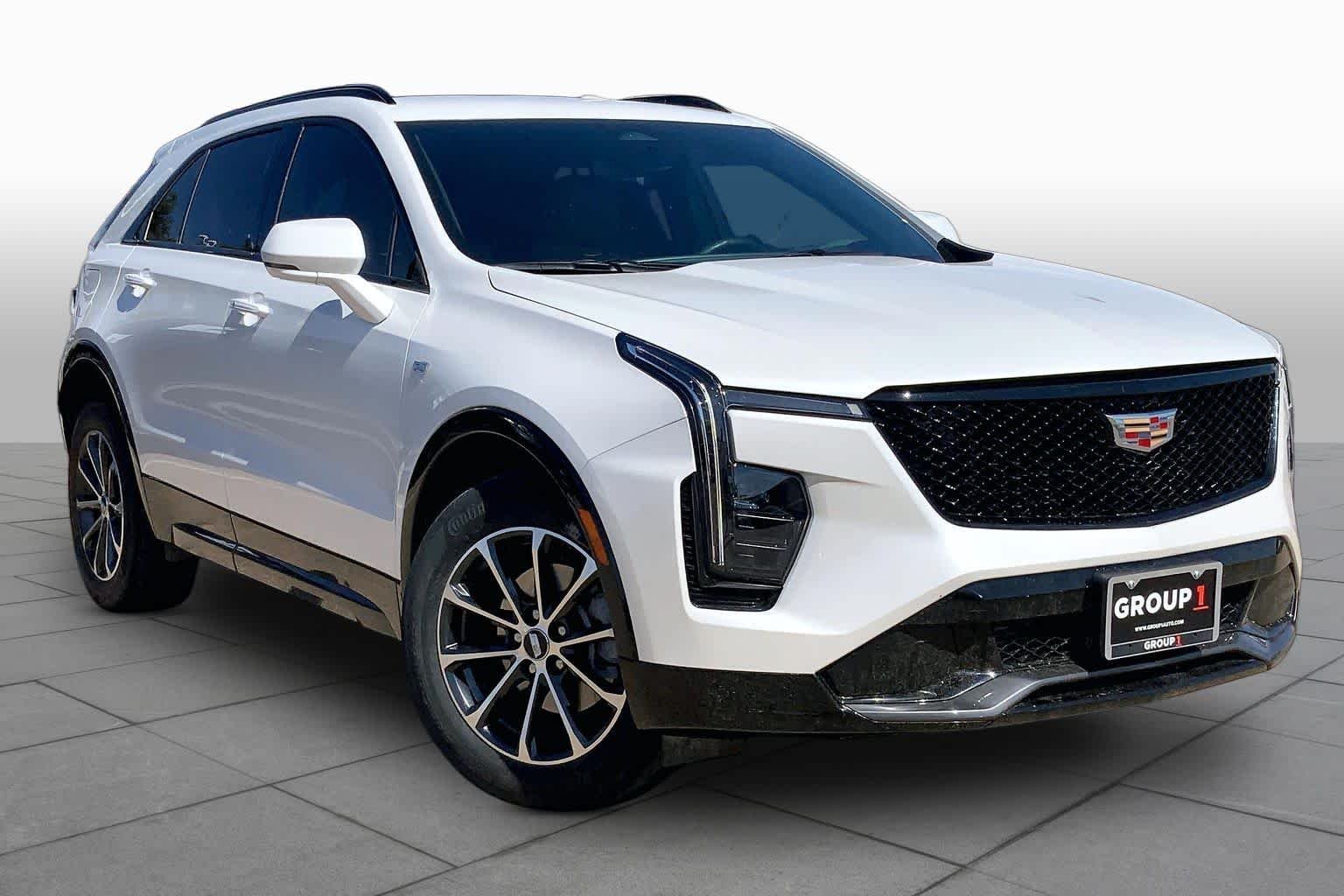 Used 2024 Crystal White Tricoat Cadillac FWD Sport image 3