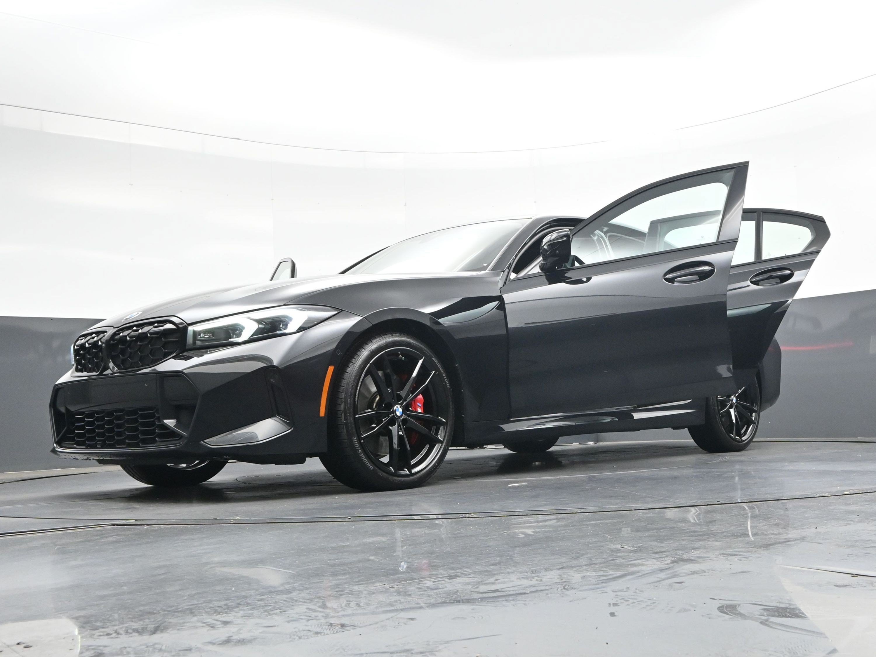 Certified Used 2023 Black Sapphire Metallic BMW M340i xDrive image 42