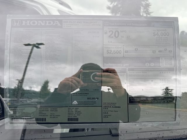 New 2026 Platinum White Pearl Honda TrailSport image 35