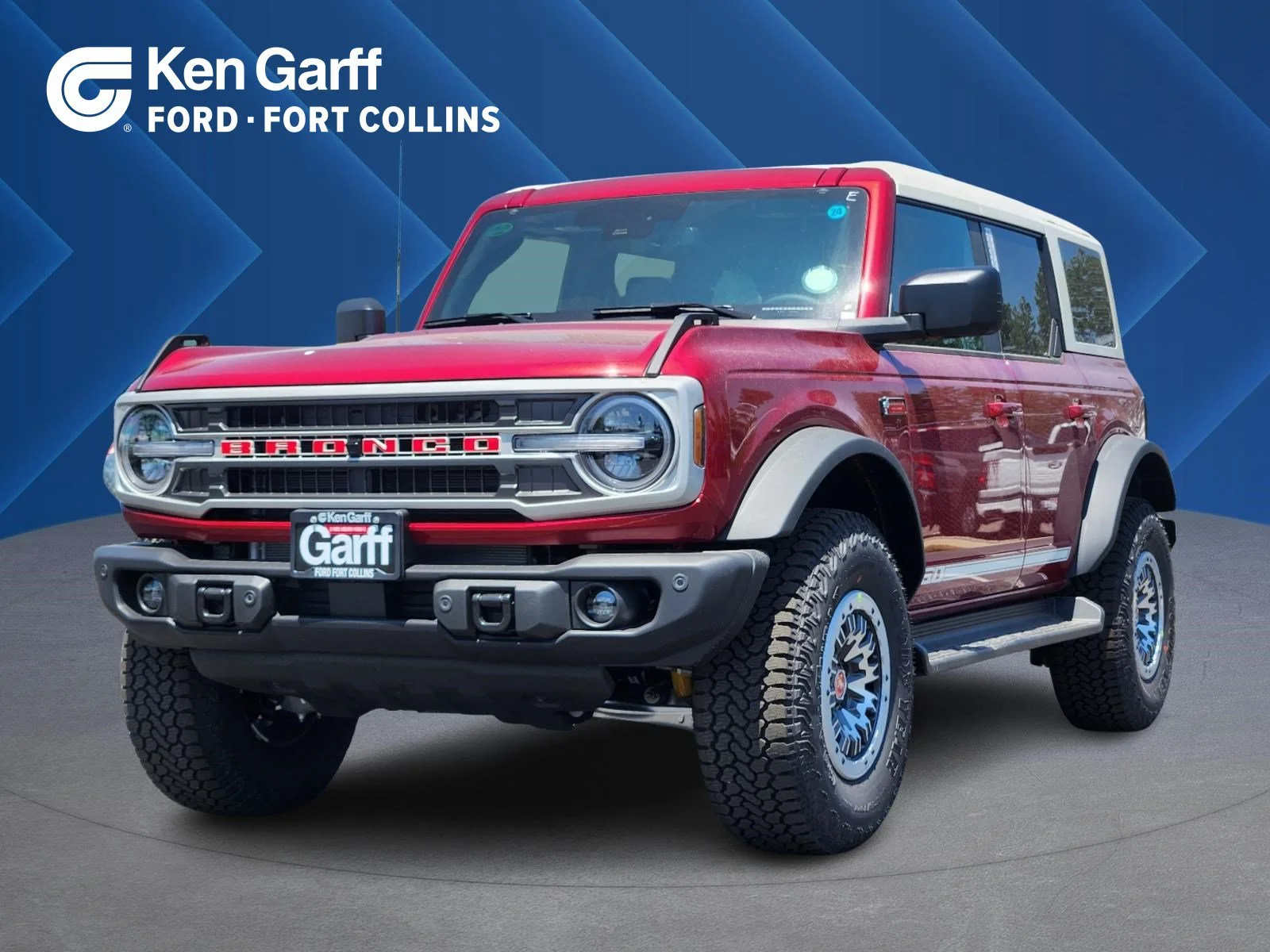New 2026 Ruby Red Metallic Tinted Clearcoat Ford Outer Banks image 1