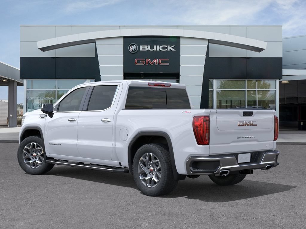 New 2026 Glacier White Tricoat GMC SLT image 3