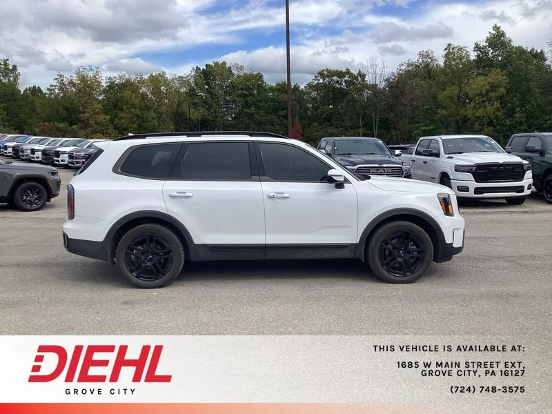 Used 2024 White Kia EX X-Line image 8