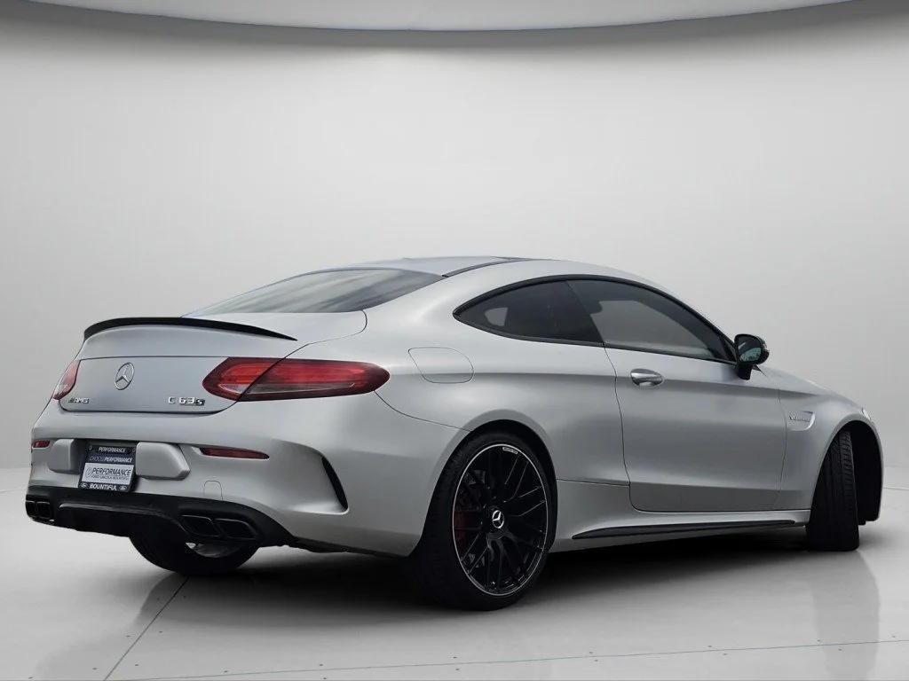 Used 2018 designo Iridium Silver Magno Mercedes-Benz C 63 S AMG® image 28