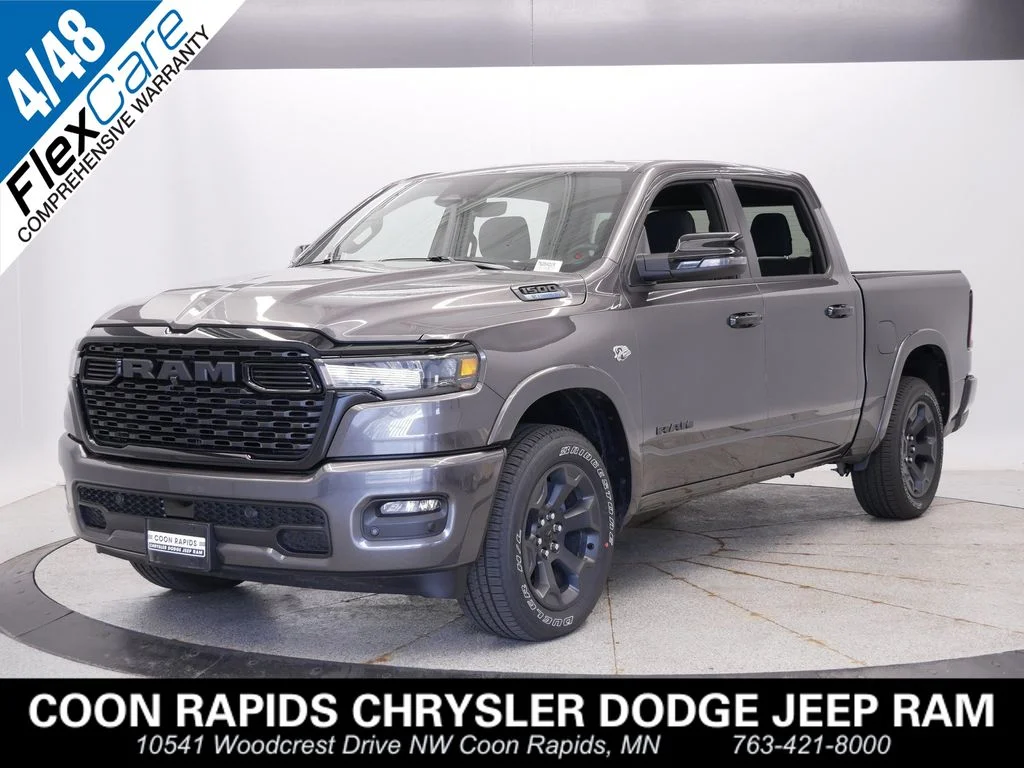 New 2026 Granite Crystal Metallic Clearcoat Ram Big Horn/Lone Star image 1