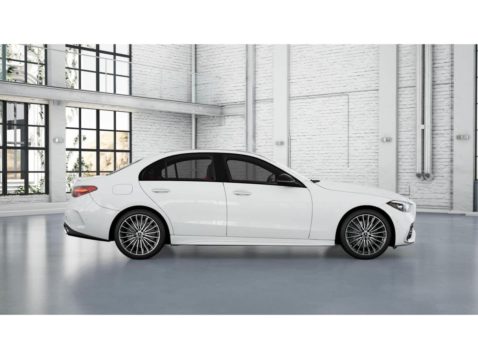 New 2026 Polar White Mercedes-Benz C 300 image 2