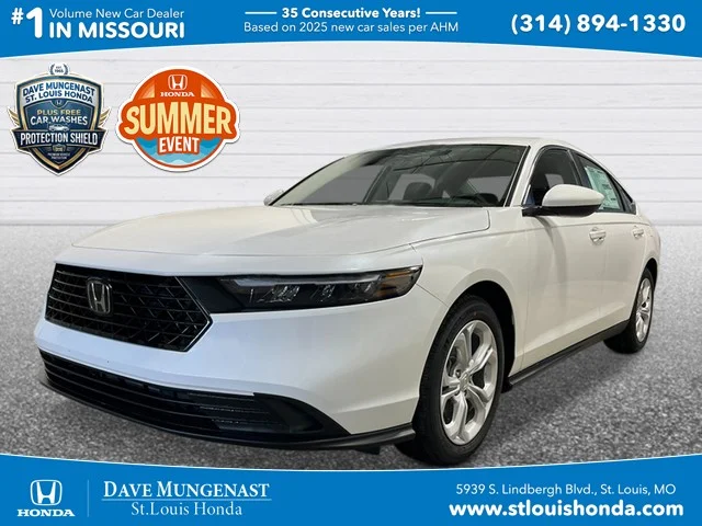 New 2026 Platinum White Pearl Honda LX image 1