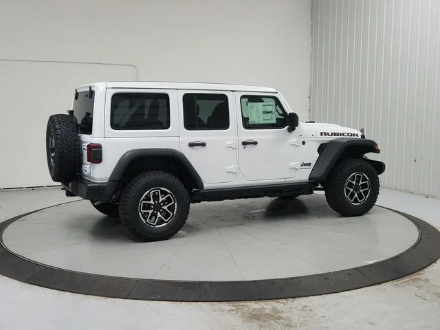 New 2026 Bright White Clearcoat Jeep Rubicon image 7