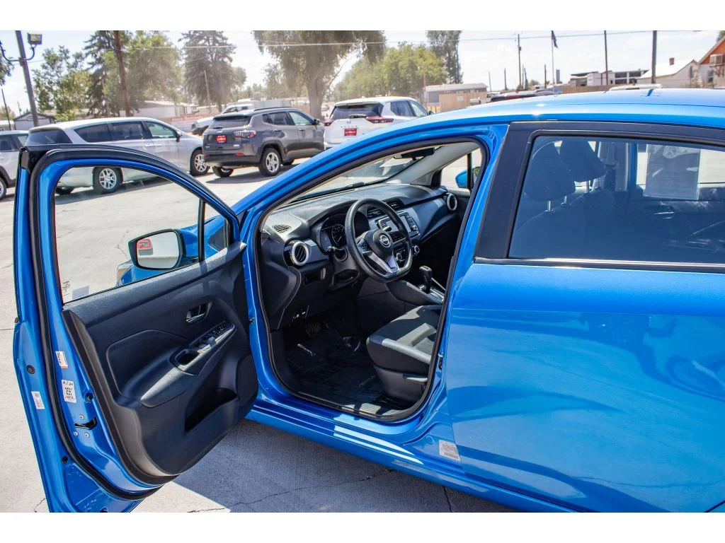 Used 2023 Electric Blue Metallic Nissan SV image 24