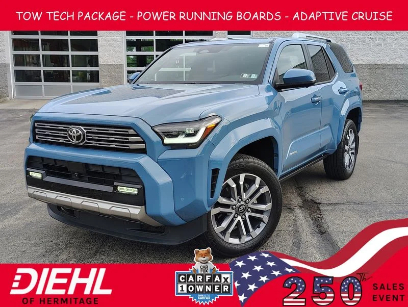 Used 2025 Blue Toyota Limited image 1