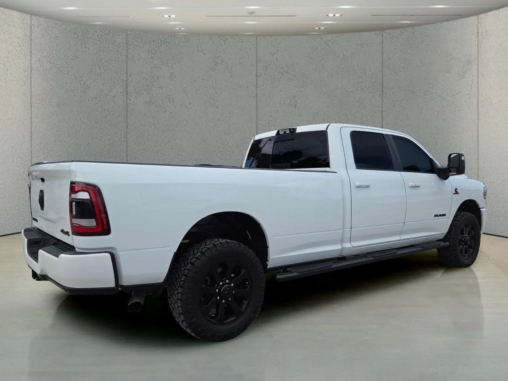Used 2024 Bright White Clearcoat Ram Laramie image 3