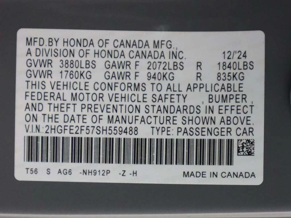 2025 Honda Civic Sport - Photo 44