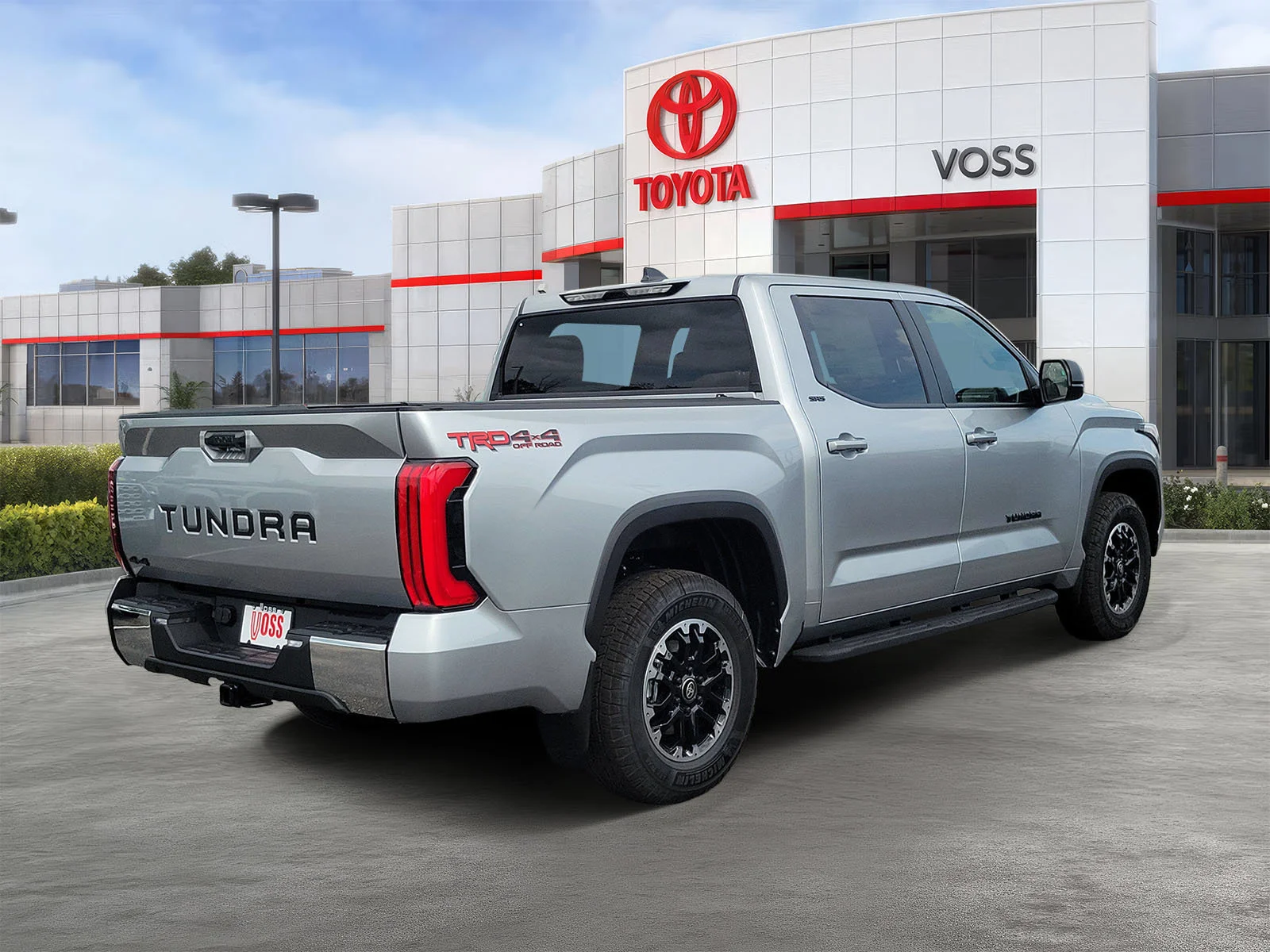 New 2026 Celestial Silver Metallic Toyota SR5 CrewMax 5.5