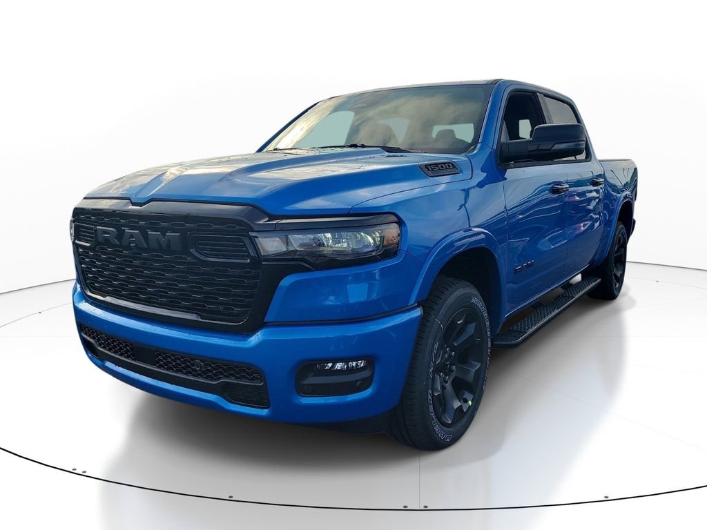New 2026 Hydro Blue Pearl-Coat Exterior Paint RAM Big Horn/Lone Star image 3