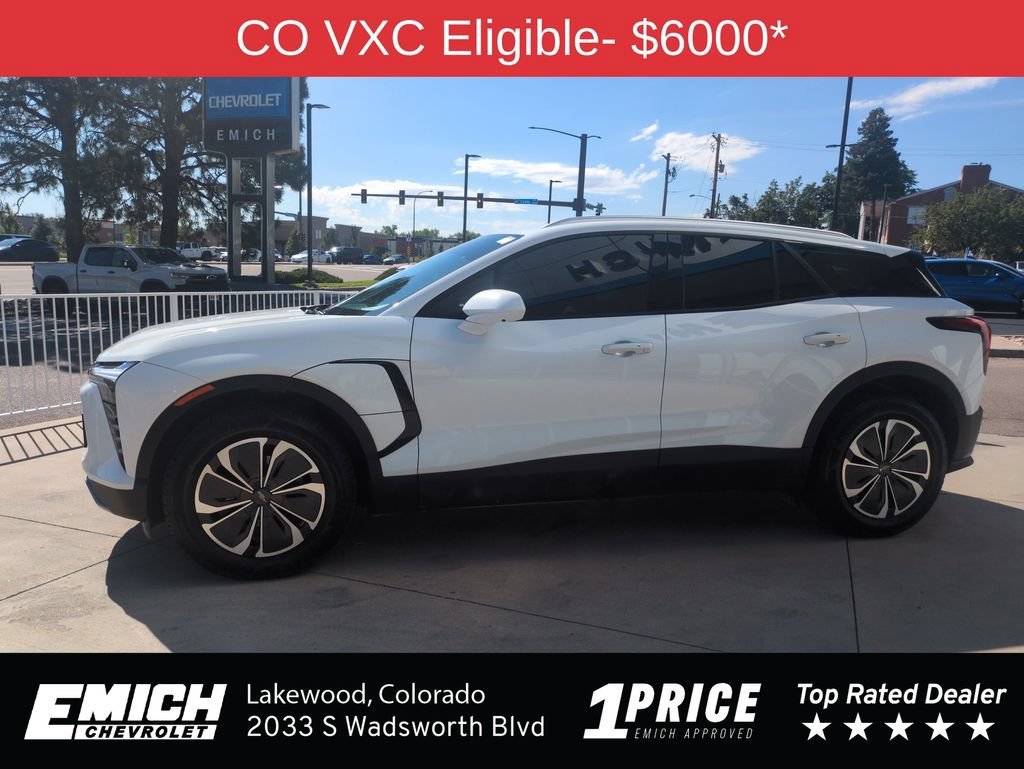 Used 2024 Chevrolet Blazer EV LT with VIN 3GNKDBRJ1RS223102 for sale in Lakewood, CO