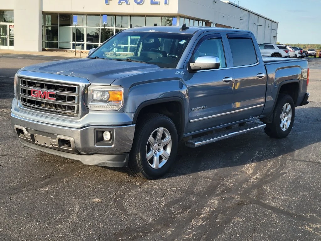 Used 2015 GMC Sierra 1500 SLT with VIN 3GTU2VEC5FG308023 for sale in Saint Johns, MI