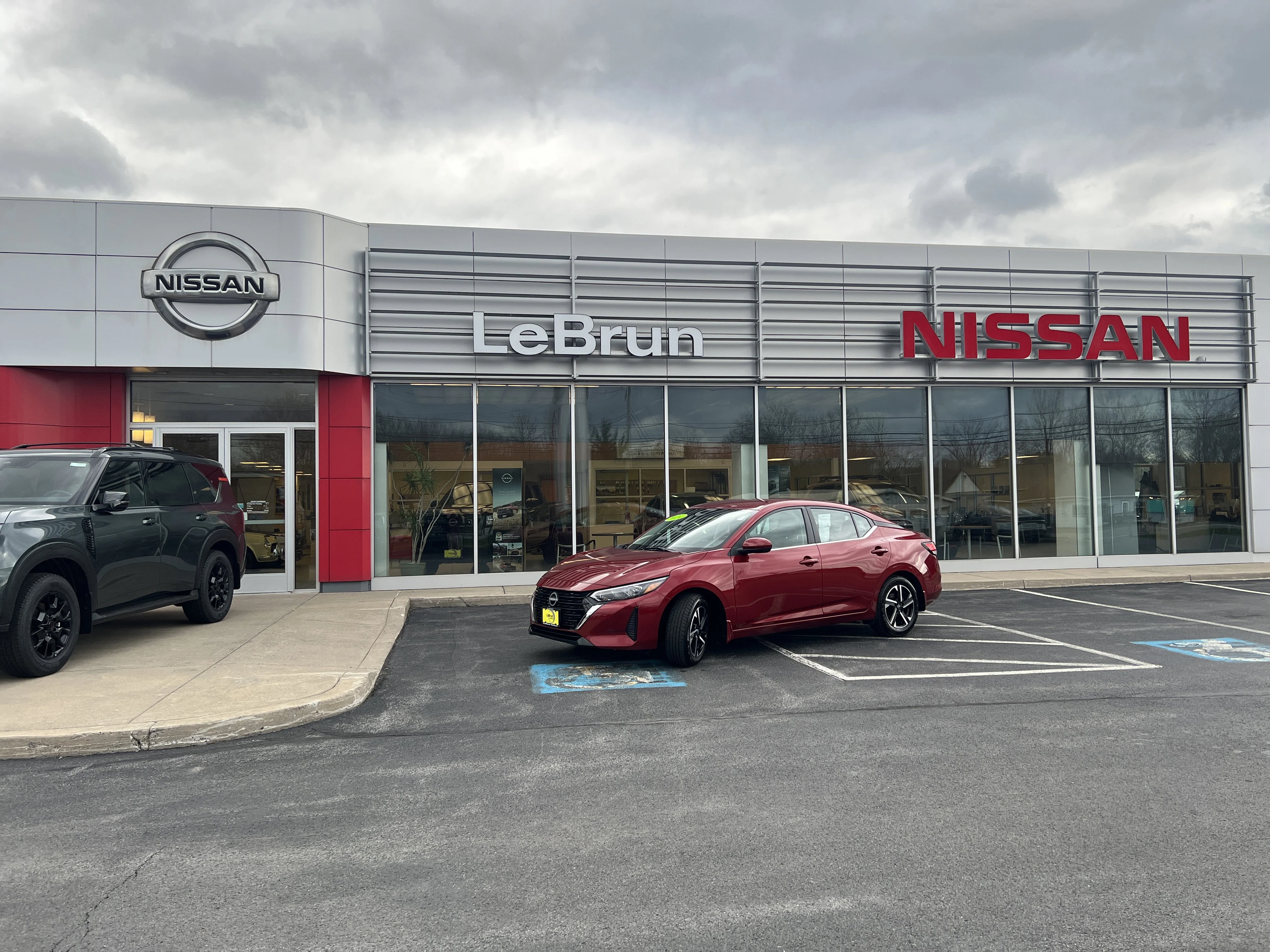 Used 2024 Scarlet Ember Tintcoat Nissan SV image 1