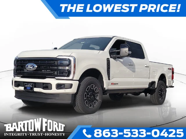 New 2027 White Metallic Ford Platinum image 1