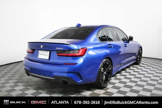 Used 2021 Portimao Blue Metallic BMW 330i image 3