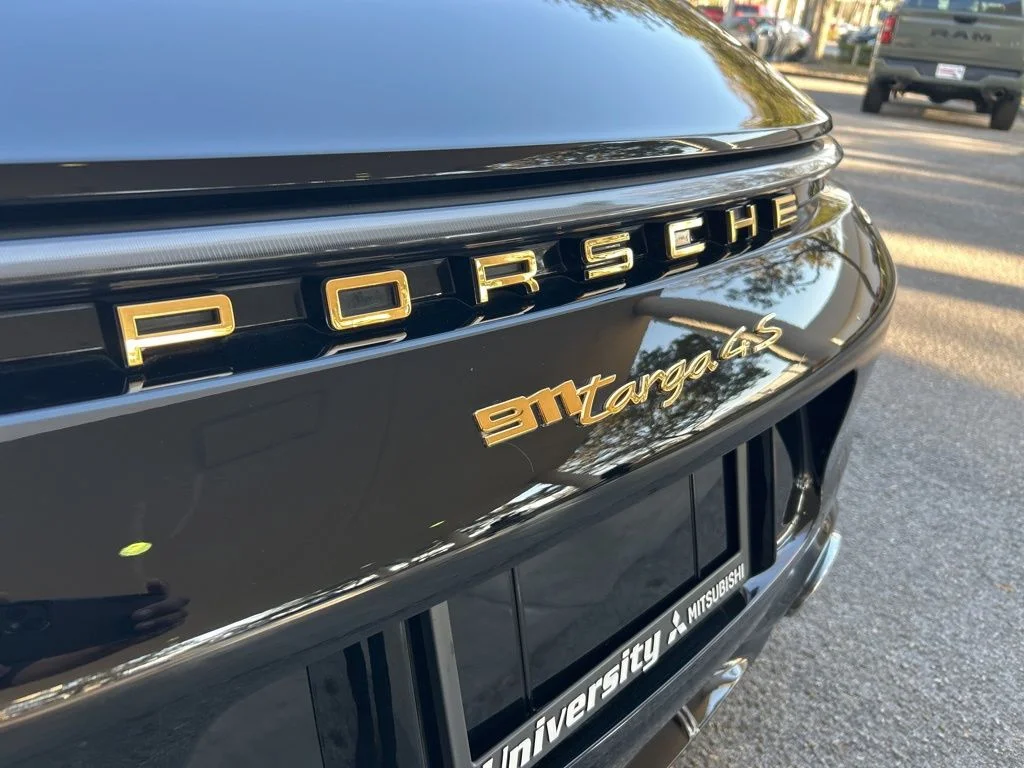 Used 2021 Black Porsche Targa 4S Heritage Design image 24