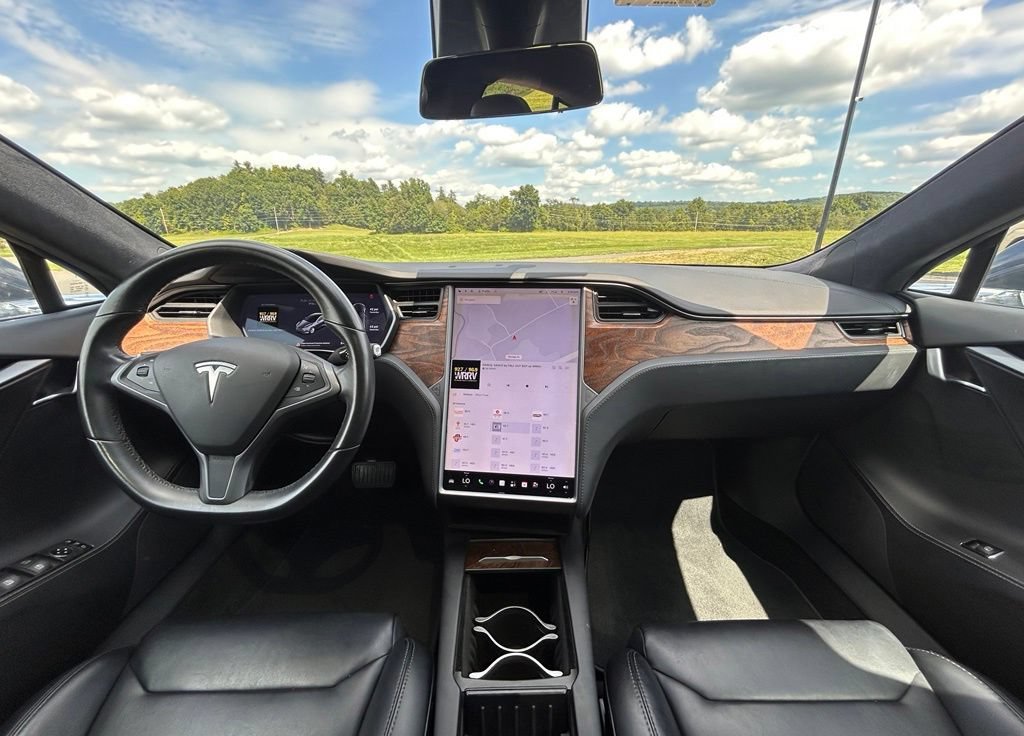 Used 2018 Gray Tesla 75D image 25