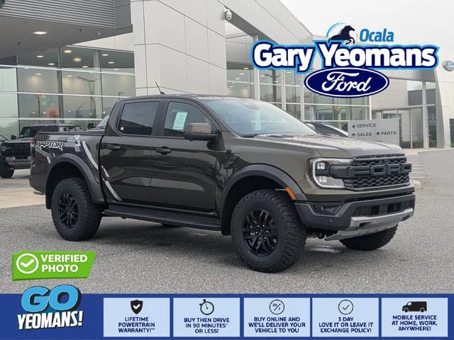 New 2026 Green Ford Raptor image 1