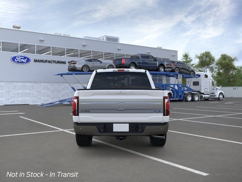 New 2026 Star White Metallic Tri-Coat Ford King Ranch image 5