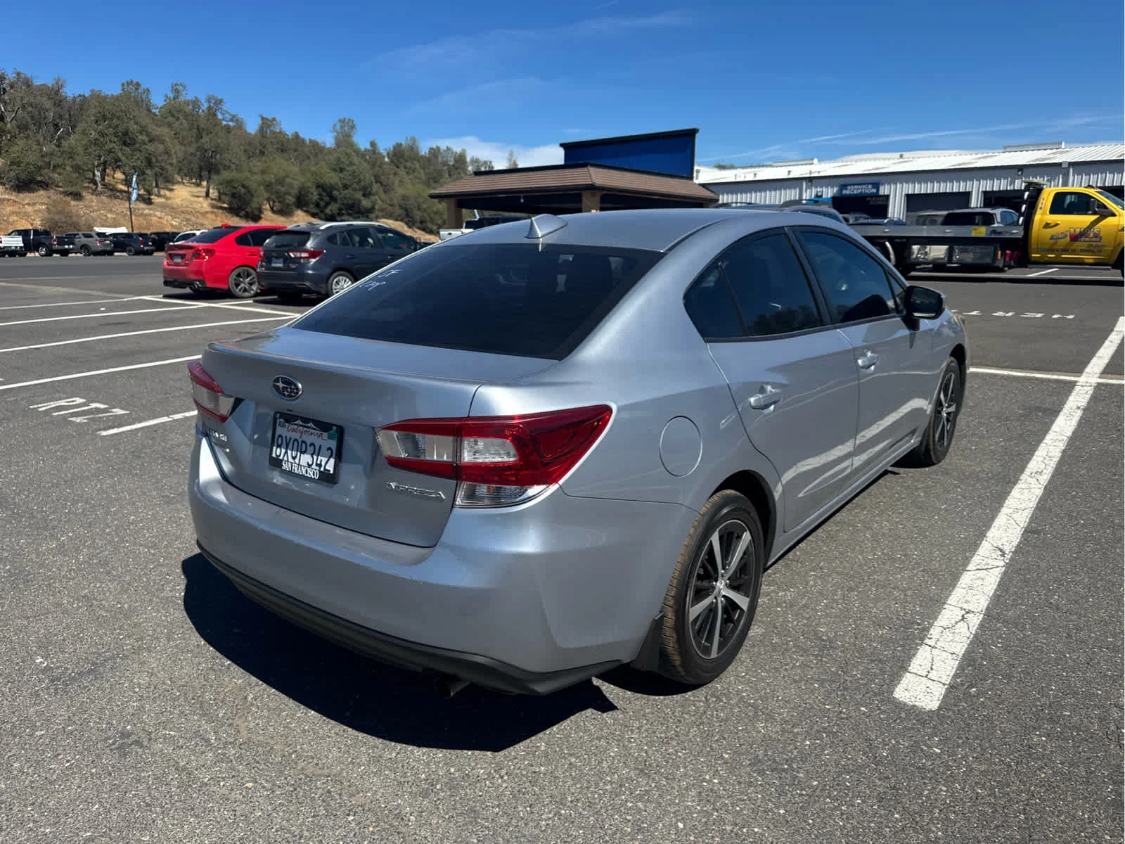 Used 2021 Ice Silver Metallic Subaru Premium image 5