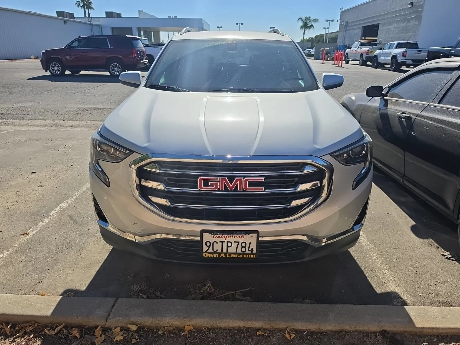 Used 2019 GMC Terrain SLT with VIN 3GKALVEV5KL246694 for sale in Madera, CA