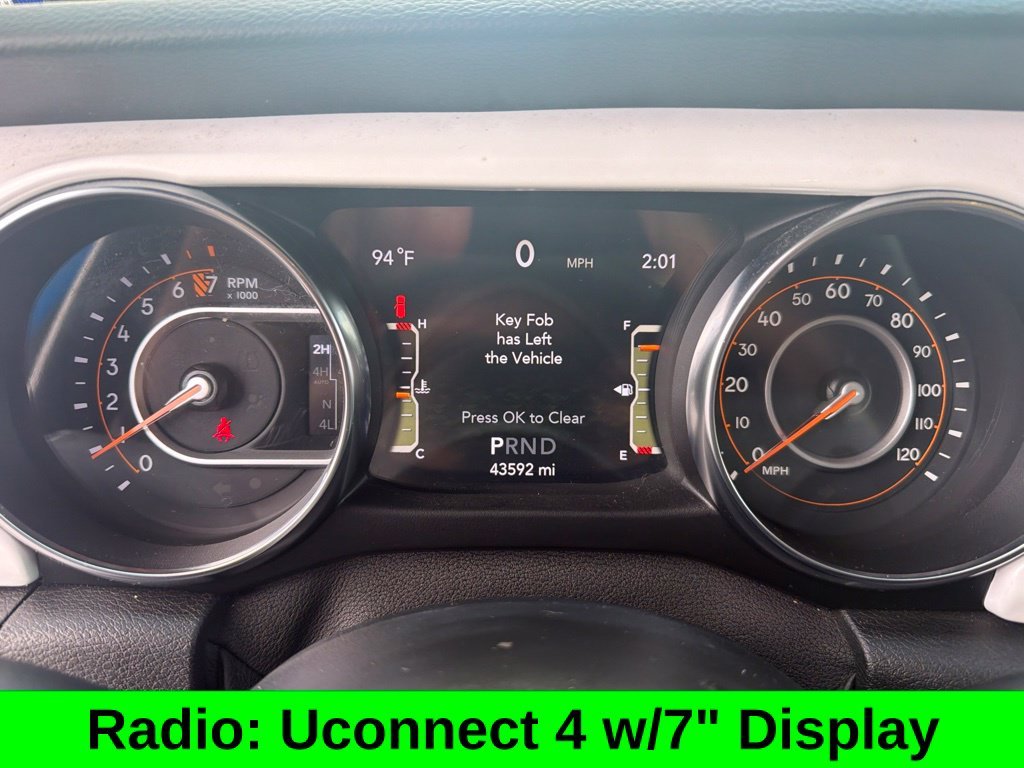Used 2021 Blue Jeep Unlimited Sport image 11