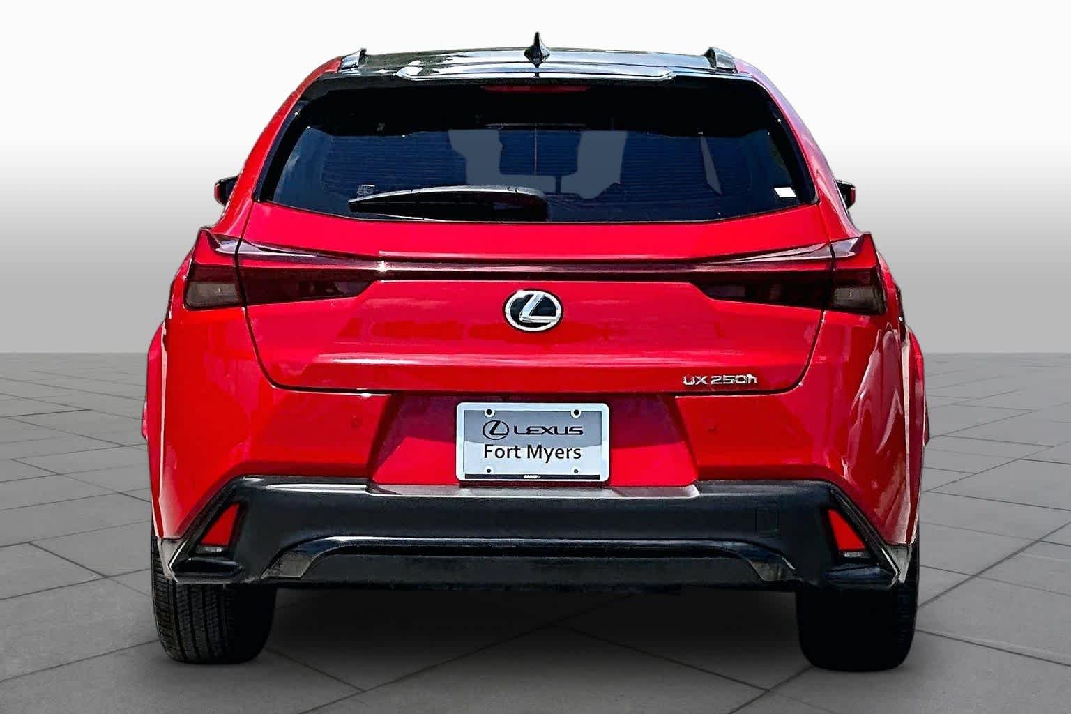 Used 2024 Redline with Obsidian Roof Lexus F SPORT Design image 5