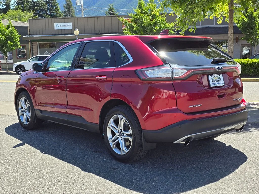Used 2015 Red Ford Titanium image 7