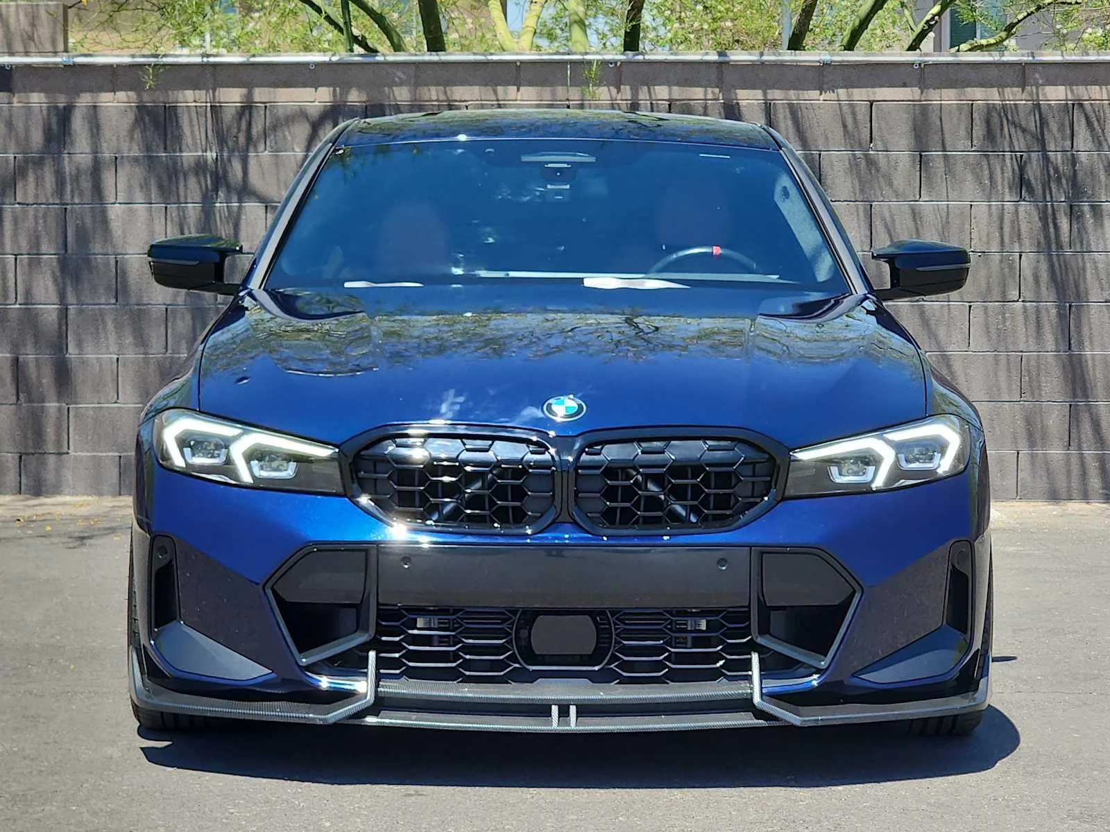 Used 2025 Tanzanite Blue II Metallic BMW M340i image 3