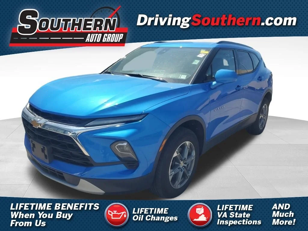 Used 2024 Blue Chevrolet LT image 1