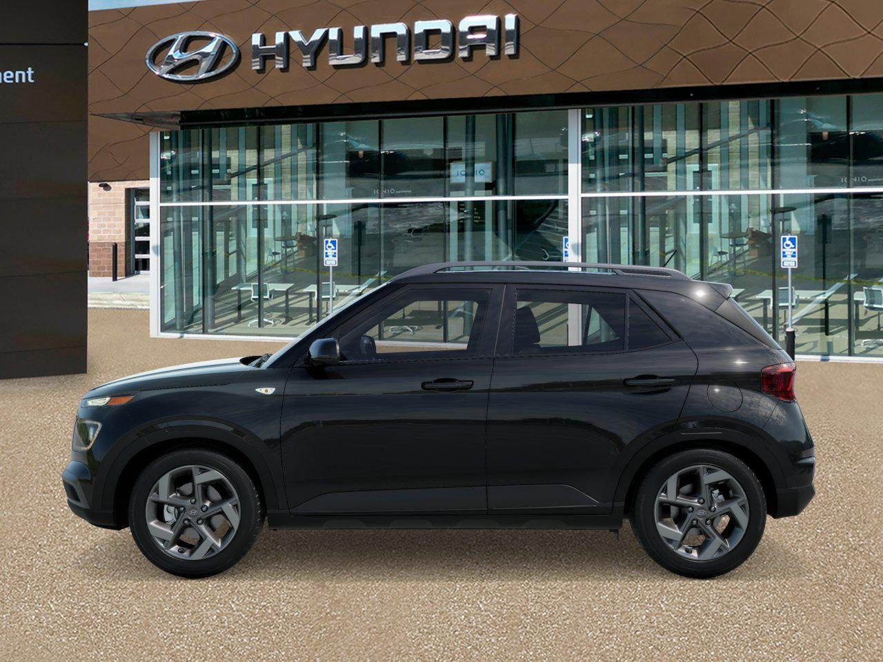 New 2026 Onyx Black Hyundai SEL image 3