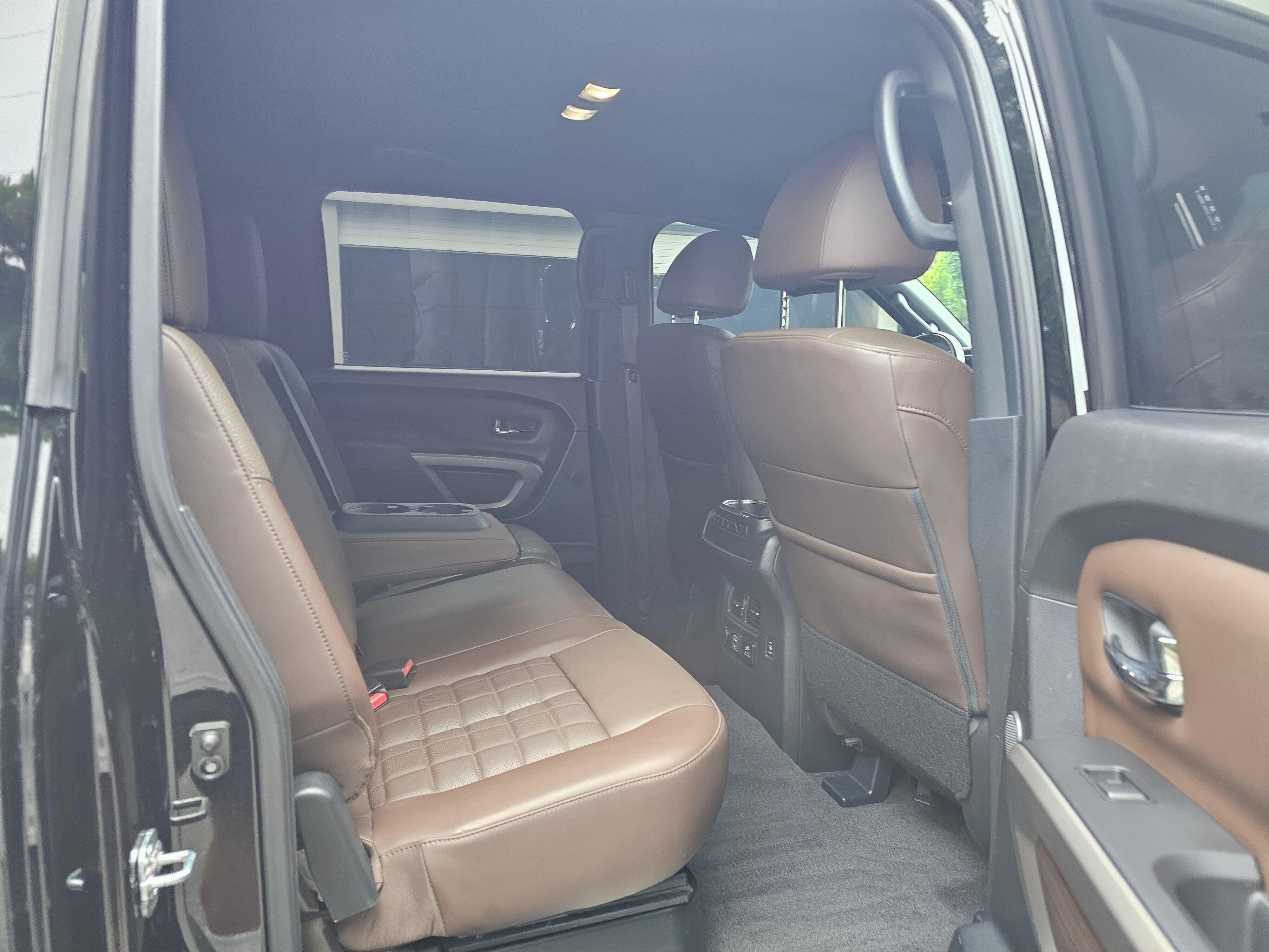 Used 2021 Super Black Nissan Platinum Reserve image 13