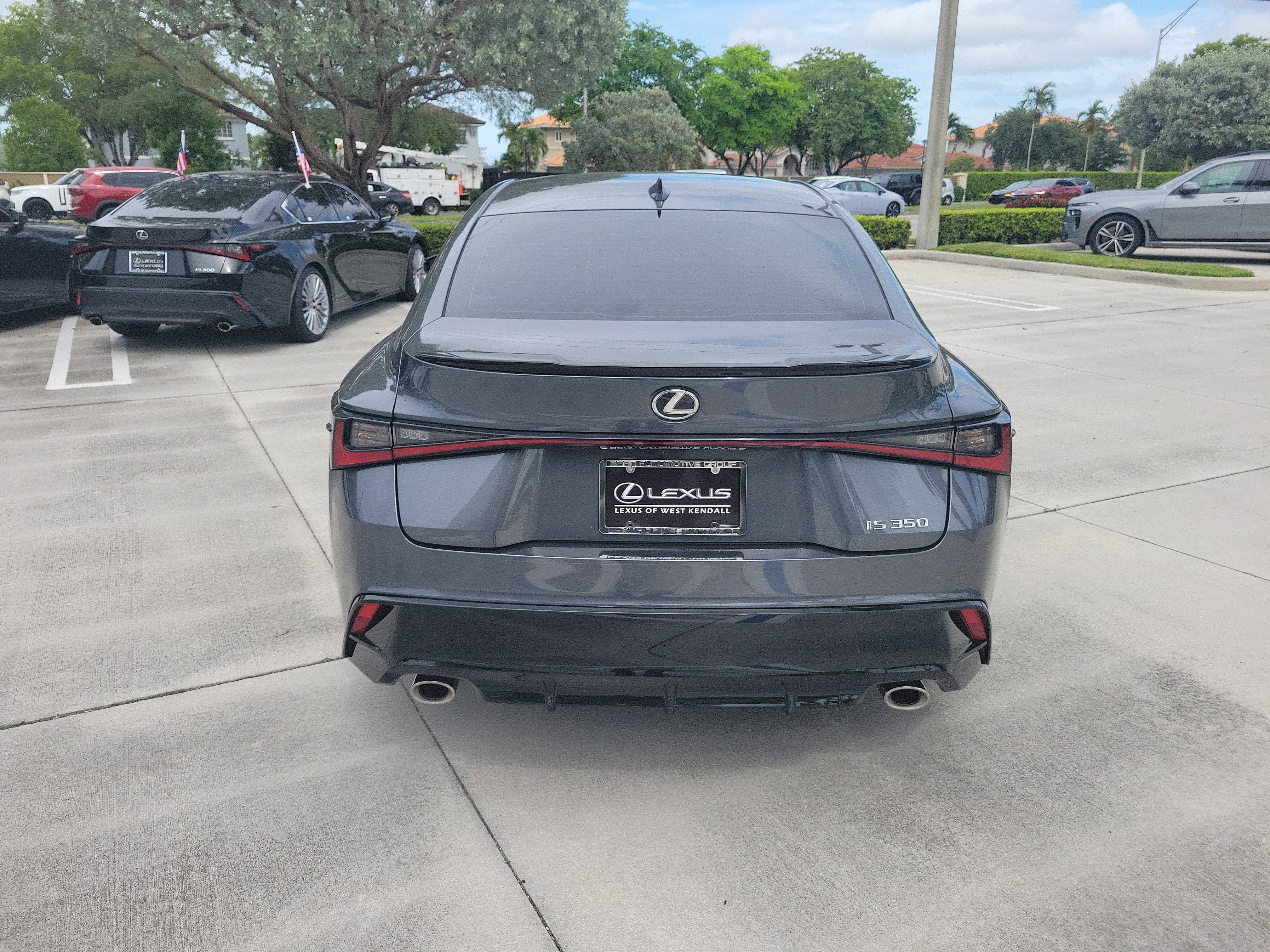Used 2024 Cloudburst Gray Lexus IS 350 F SPORT Design image 8